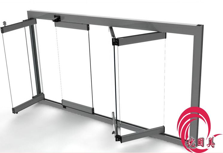 高檔無框折疊窗隱形窗陽(yáng)臺(tái)玻璃窗安裝產(chǎn)品展示