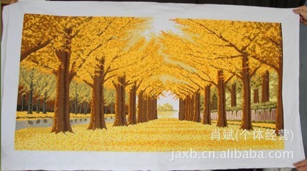 風(fēng)景如畫(huà)，黃金滿地 誠(chéng)德繡品系列刺繡的魅力與選擇指南