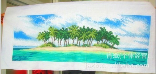 自然藝術(shù) 廠家直供天堂鳥(niǎo)十字繡成品的意象之美與定價(jià)邏輯
